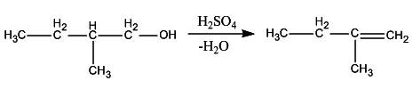 Написать уравнение реакции дегидратации 2 - метил бутанола