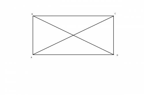 Начертите произвольный четырёхугольный abcd и проведите прямые ac и bd