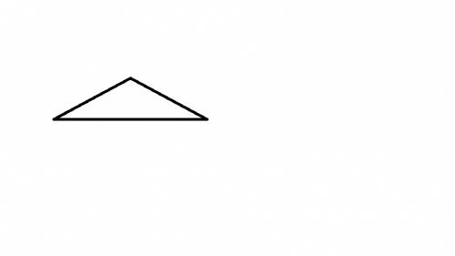 Начертите тупоугольный треугольник abc с тупым углом