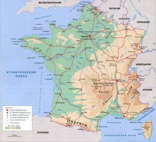 План описания франции 1. в какой части материка расположена страна? как называется столица? 2 особен