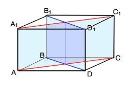 Площади двух диагональных сечений прямого параллелепипеда равны 16 кв.см и 27 кв.см. основанием пара
