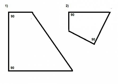 Является ли четырехугольник прямоугольником, если два его угла равны 90°?