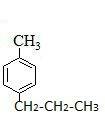 Структурные формулы пара-метилпропилбензол