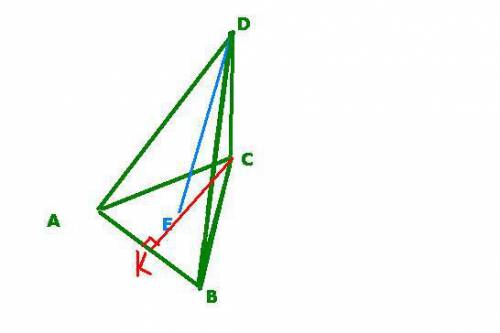 Основанием пирамиды является равносторонний треугольник со стороной 8 см, а высота пирамиды равна 6