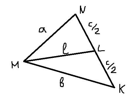 Нужно с объяснением 1. периметр треугольника mnk равен 36дм. медиана ml делит его на два треугольник