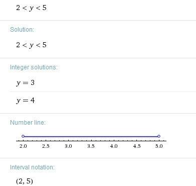 Знайди множину розв'язк нерівності 2< y< 5.запиши іші нерівності,що мають таку саму множину ро