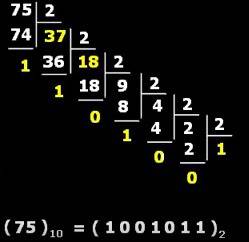 Перевести из в двоичную систему числа: 89, 600, 2010, 157, 783, 1982. и напишите как
