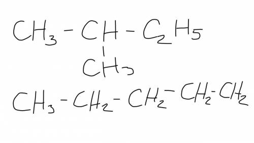 Какие из веществ являются изомерами? 1) ch3 - ch2 i ch3 2) ch3 - ch - ch3 i ch3 3) ch3 - ch - c2h5 i