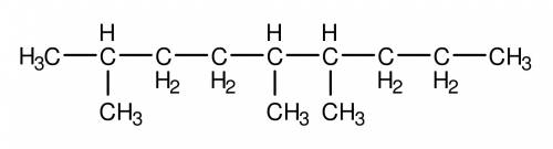 Запишите структурную формулу 2,5,6-триметилнонан