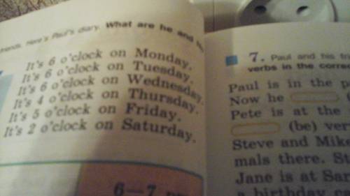 30 often spends time with his friends. here s paul s diary.what are he and his friends doing at this