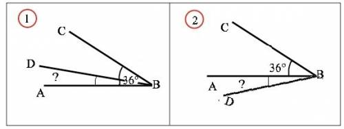 Известно что угол abc=36°,угол cbd в 3 раза больше угла abd.найдите угол abd