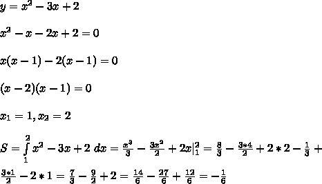 Вычислите площадь фигуры ,ограниченной линиями y=x^2+3x и осью ox