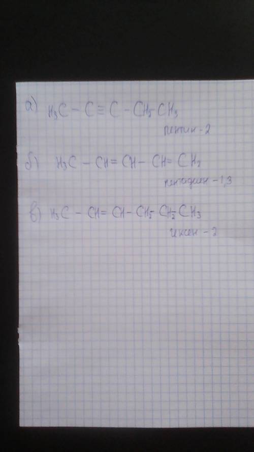 Для 3-метилбутин-1 составьте формулы: а)изомерия положения тройной связи б)изомера из другого гомоло