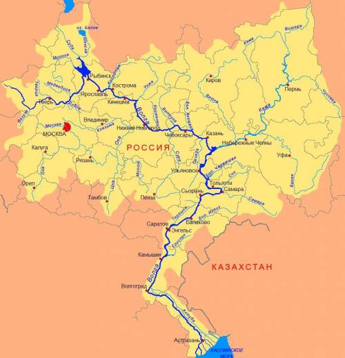 Дайте описание реки волги по плану (с. 114 учебника). 1) найдем реку на карте и определим,на каком м