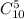 C_{10}^5