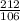 \frac{212}{106}