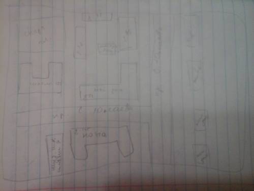Надо нарисовать план-схему своего района,где расположен мой дом.как этот план- схема должен выглядет