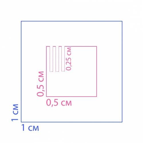 Существует ли многоугольник с периметром равным 1000000 см, который можно целиком расположить в квад