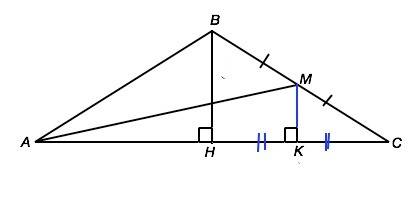 Вравнобедренном треугольнике основание равно 16 см , а высота , проведённая к основанию , равна 5 см