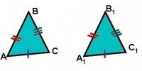 Теорема третий признак равенства треугольников 2 случай : )