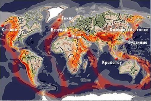Обозначьте сейсмические пояса тихого и индийского океана на карте мирового океана . покажите фотогра