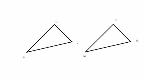 Вподобных треугольниках авс и а`b`c` ∠ а=60°, ав= 1м, вс= 2м, в`с`=5м, чему равны ∠ а` и сторона а`в