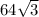 64 \sqrt{3}