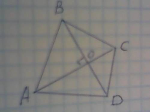 Диагонали выпуклого четырёхугольника взаимно перпендикулярны и равны 7 и 8 см. найдите площадь этого
