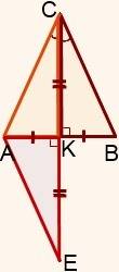 Докажите что треугольник abc равнобедренный если у него медиана bd является биссектрисой