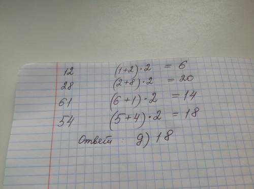 Если числу 12 поставить в соответствие число 6, числу 28-20, числу 61-14, то какое число будет соотв