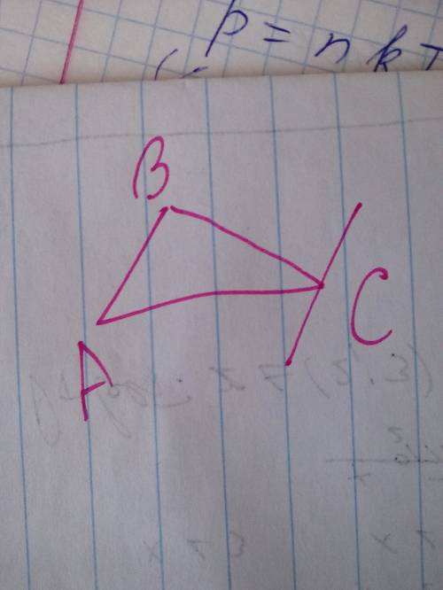 Дан треугольник абс сколько прямых параллельных сторон аб можно провести через вершину с