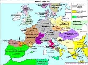 Государства западной европы 10 века