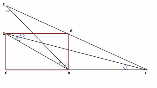Впрямоугольнике a b c d стороны a b = 21, a d = 20. биссектриса угла a b d пересекает прямую c d в т