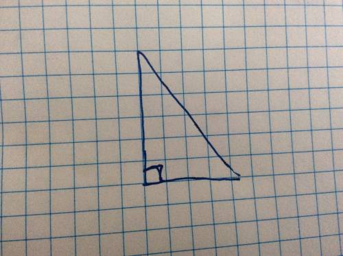 Треугольник с перпендикулярными прямыми. как выглядит ?