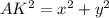 AK^2=x^2+y^2