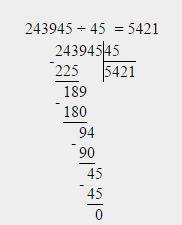 20150: 62 24304: 33 243945: 45 134092: 28 8672*786 5343*544 ришете столбиком