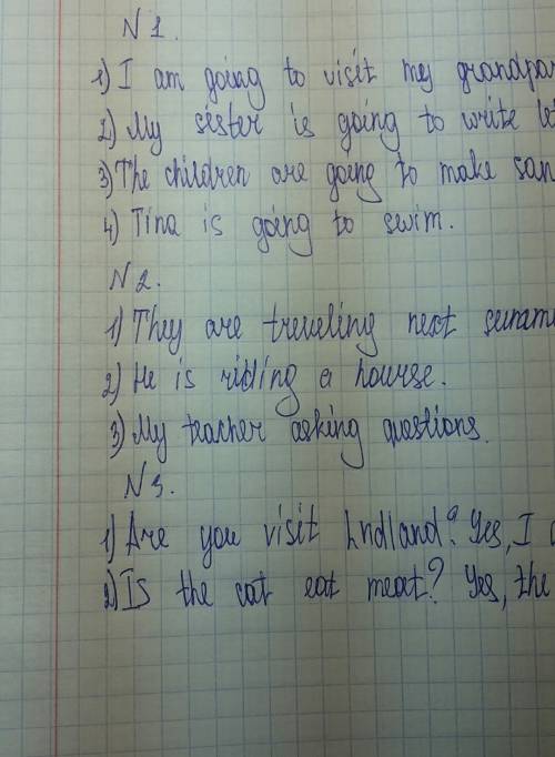 1. вставь am,is,are : 1.l going to visit me grandparents. 2.my sisiter going to write letter tomorro