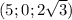 (5;0;2 \sqrt{3})