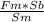 \frac{Fm*Sb}{Sm}