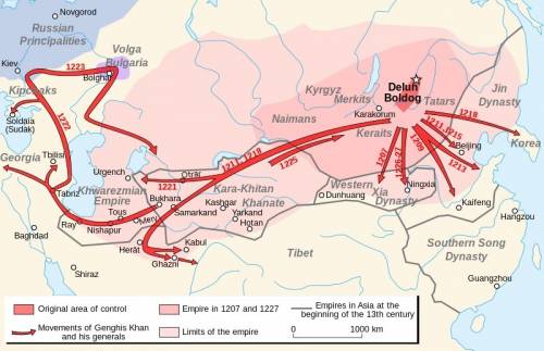 Скарты подготовьте сообщение о расширении територии монгольской империи.