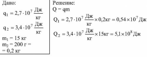 Сколько теплоты необходимо для нагревания 3 кг воды в чугунном котелке массой 1,8 кг на 50°с? скольк