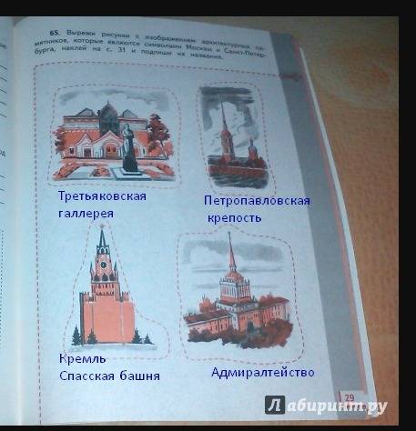 Окружающий мир з класс рабочая тетрадь символы москвы и санкт-петербурга