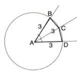 Через вершину a некоторого угла проведена окружность, пересекающая стороны угла в точках b и d, а ег