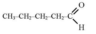 Формули валерянової кислоти і етиловий естер амінооцотової кислоти