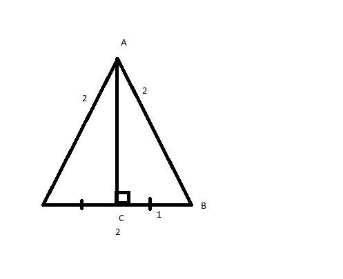 Периметр рівностороннього трикутника дорівнює 6 см.знайдіть його висоту