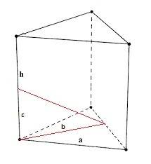 Плоскость, проходящая через сторону основания правильной треугольной призмы и середину противолежаще