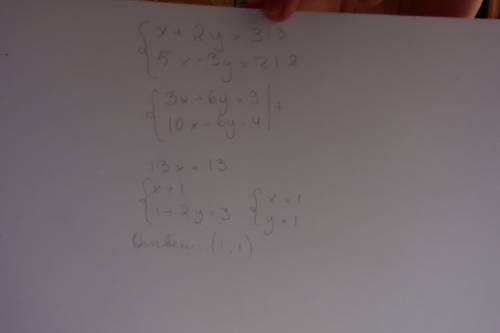 Из линейного уравнения х-2у=7 выразите х через у. нужно полное решение!