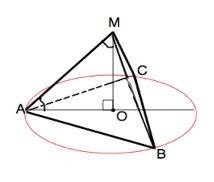 Основанием пирамиды служит равносторонний треугольник со стороной 4см. каждое боковое ребро пирамиды