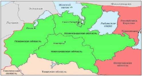 Карты какого района россии нужно выбрать чтобы определить местоположение новгородской области 1европ