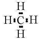 Составте структурную и электронную формулу органического вещества ch4